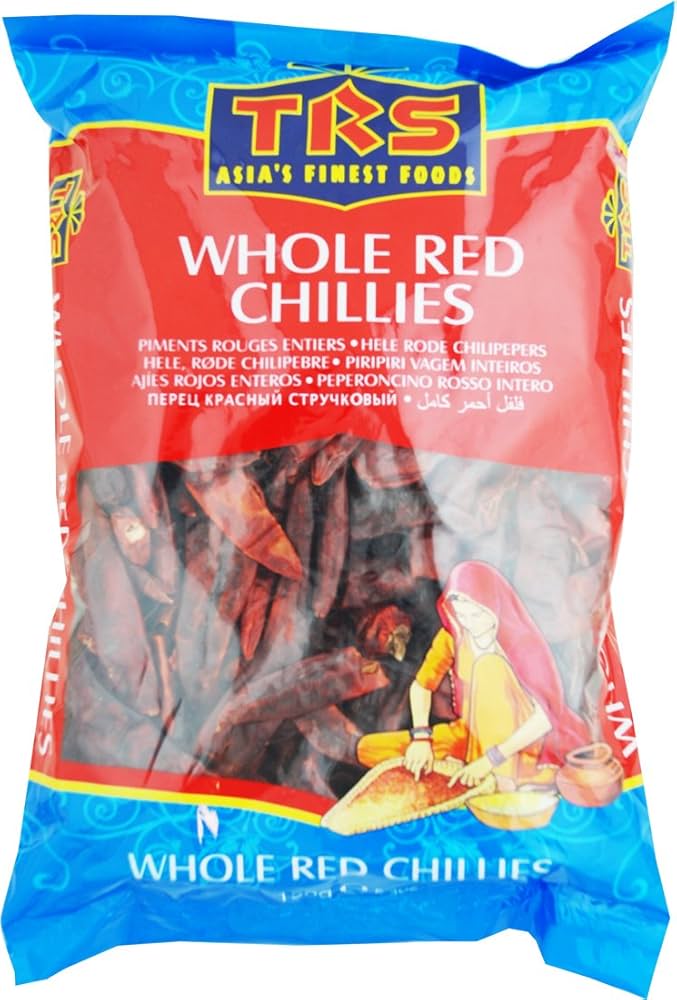 CHILLIES WHOLE RED LONG