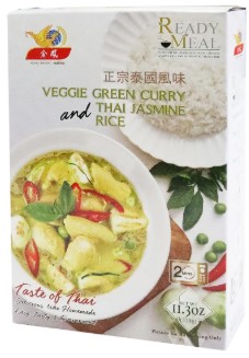 Hong Thong Veggie Massaman Curry Thai Jasmine Rice