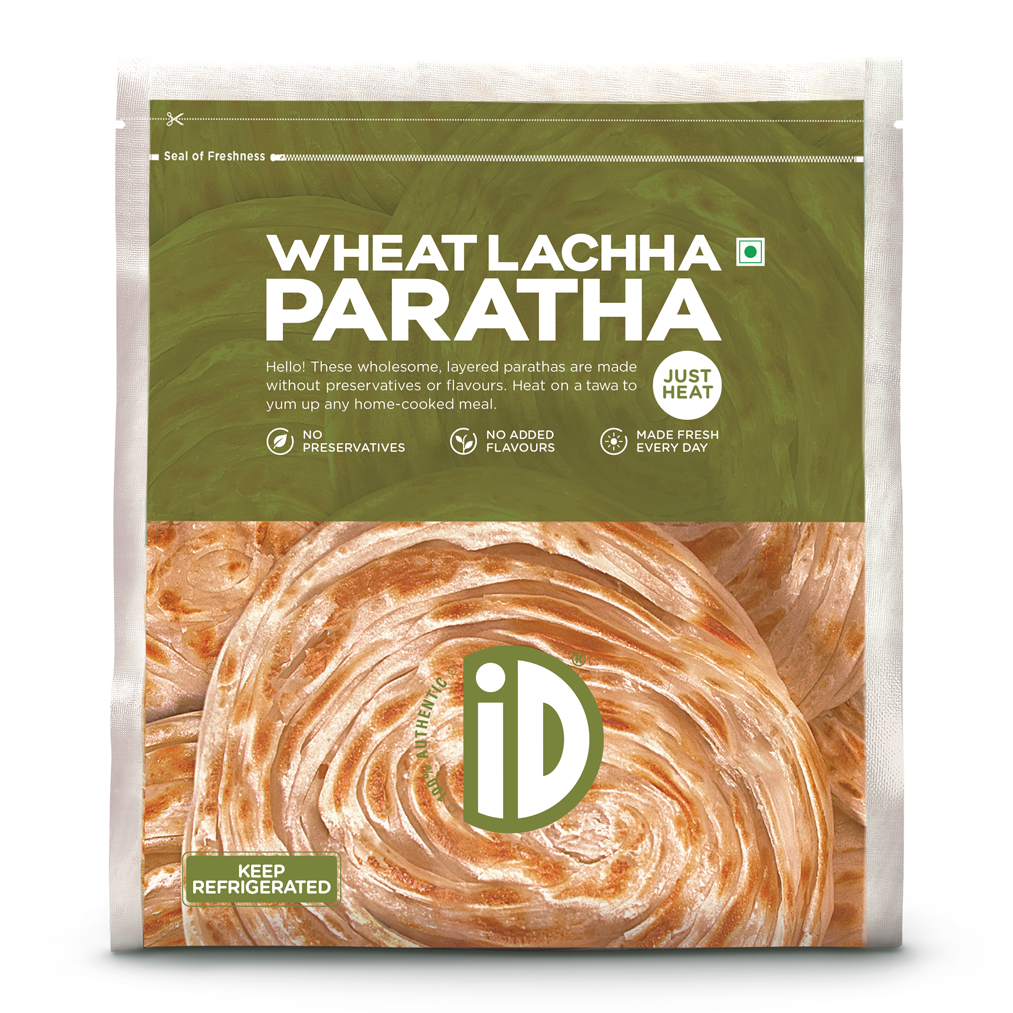 ID. Wheat Porota (FRZN) 454 gm
