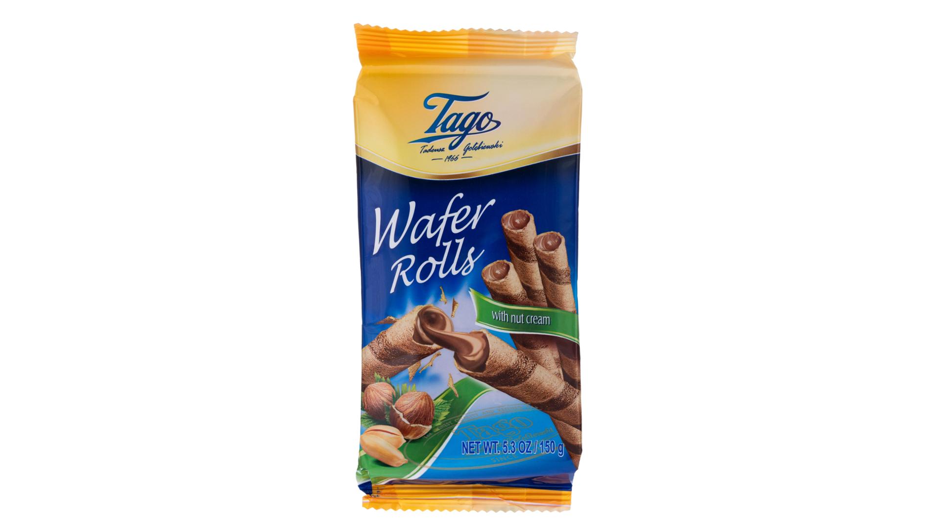 TAGO WAFER ROLLS CHOCOLATE