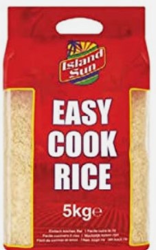 Island Sun Easy Cook Rice 5kg