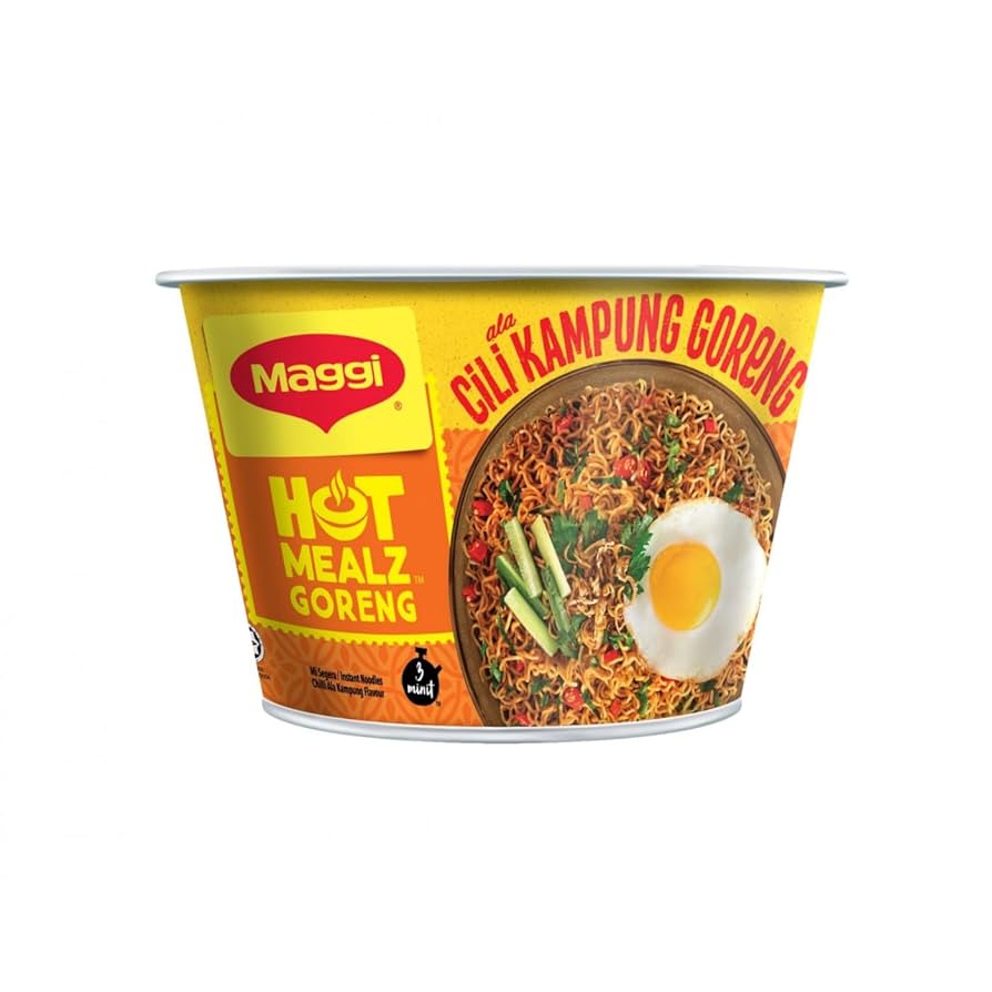 Maggi M/Goreng Cili Kampung Multi Pack 89G
