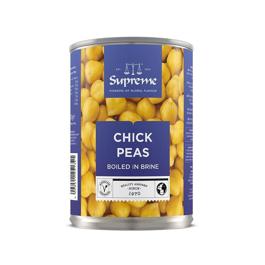 Supreme Chick Peas Brine 400gm