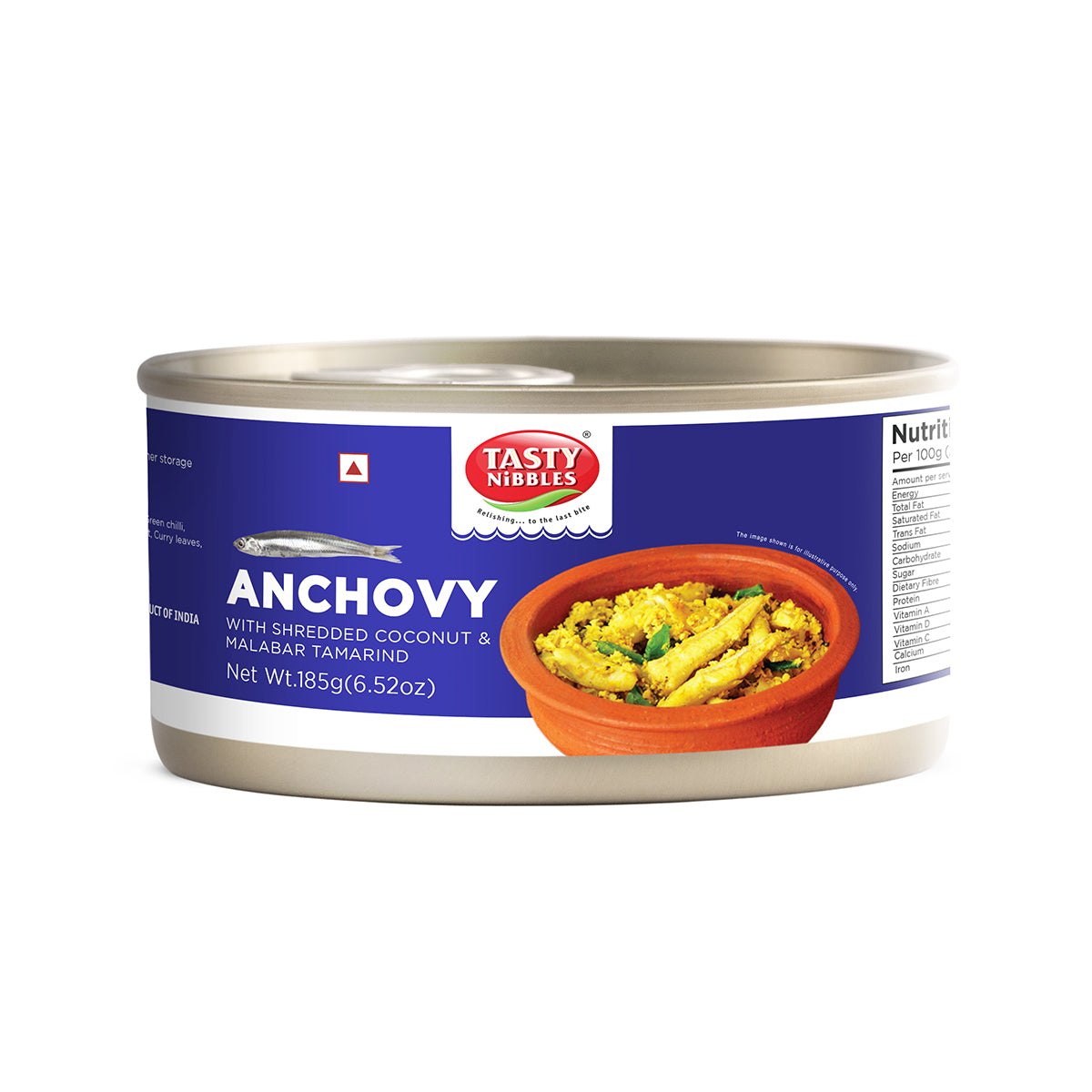 Tn Anchovy W/Gr 185gm