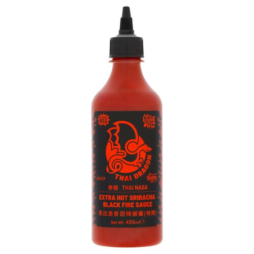 Thai Dragon Sriacha Black Fire Sauce 455ml