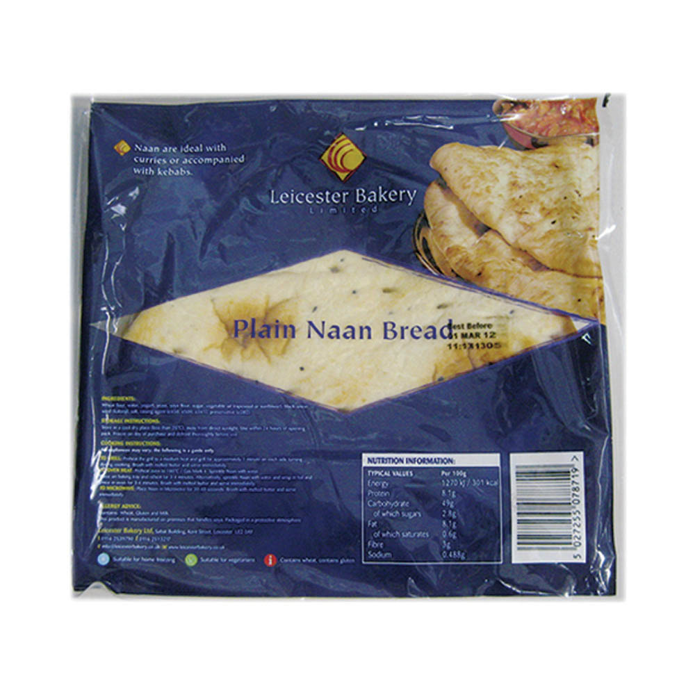 LEICESTER BAKERY PLAIN NAAN