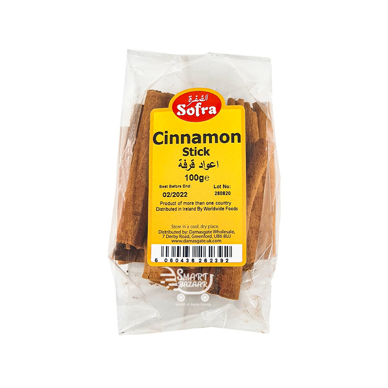 SOFRA CINNAMON STICKS 100g