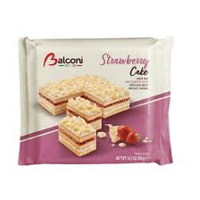 BALCONI STRAWBERRI CAKE  400gm