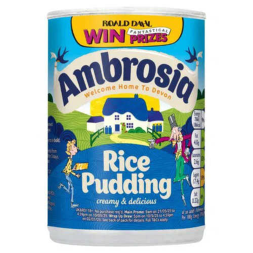 AMBROSIA RICE PUDDING 400g