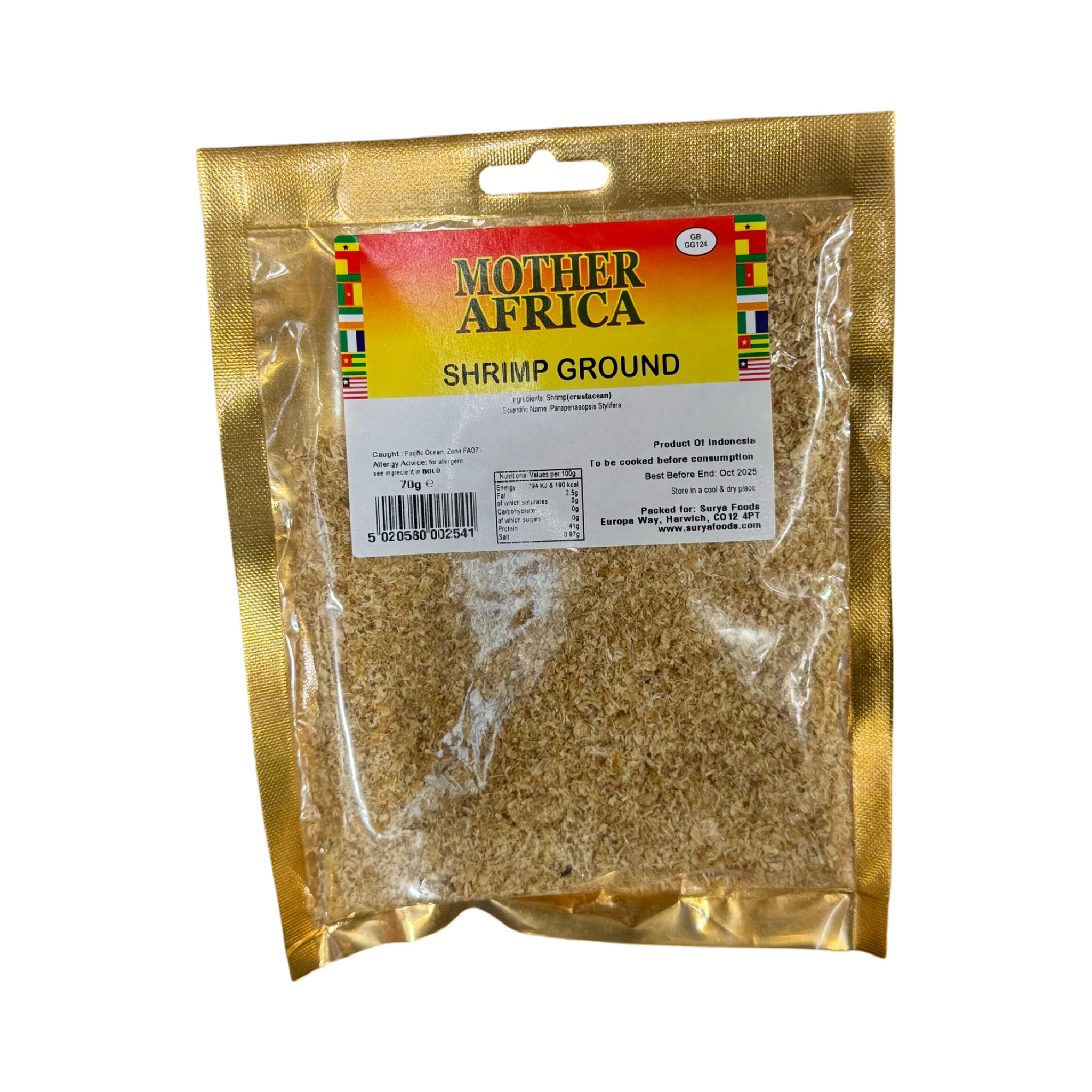 MOTHER AFRICA SHRIMP GROUND