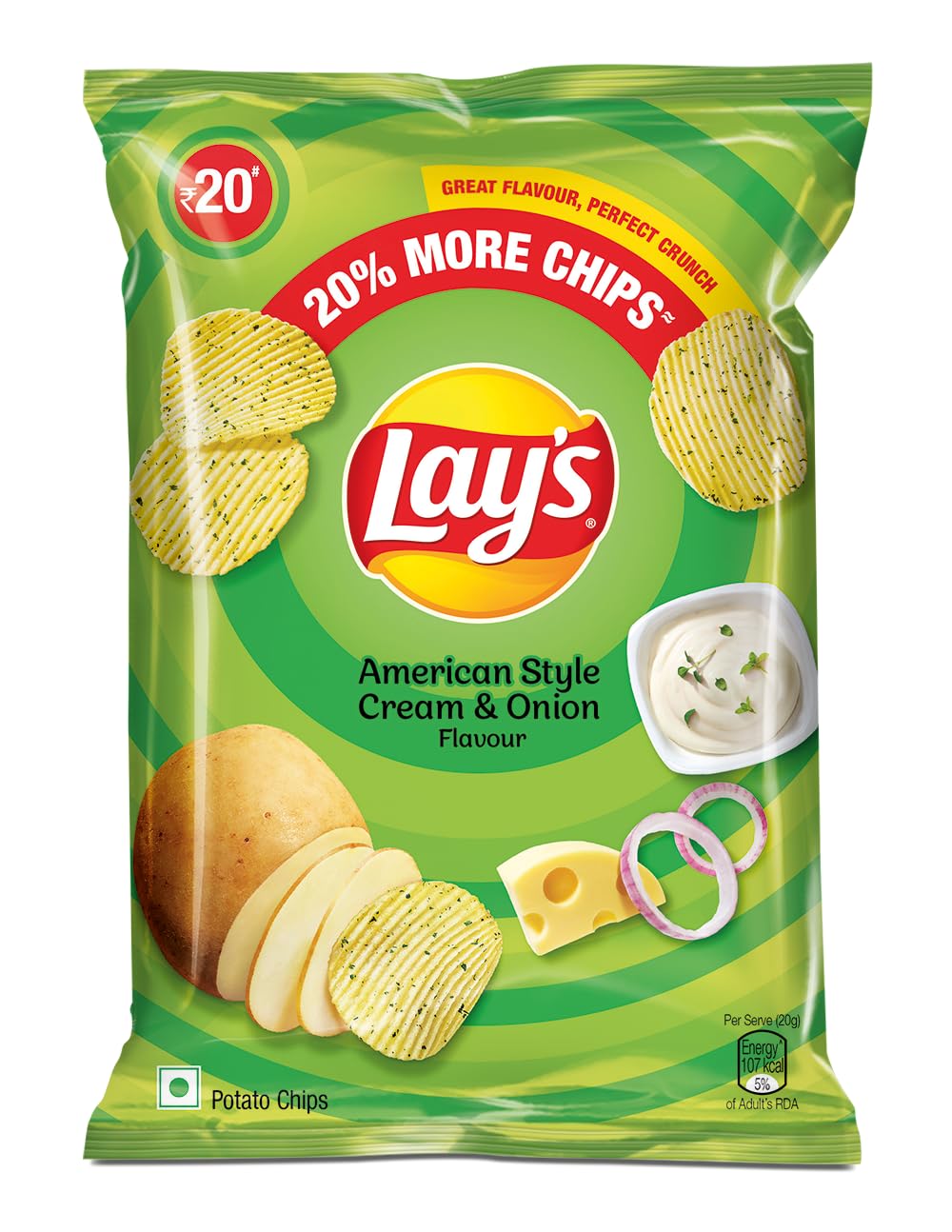 LAYS AMERICAN STYLE CREAM