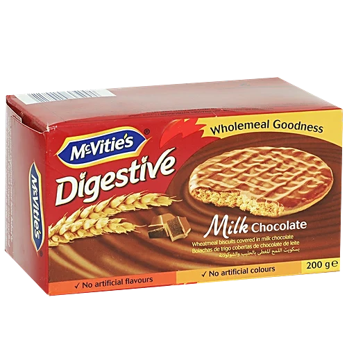 MCVITIES MILK CHOCOLATE BISCUITS