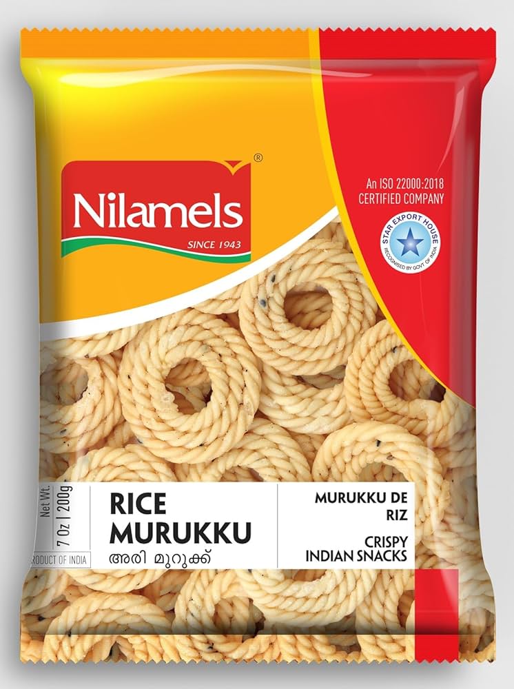 NILAMEL RICE MURUKKU SPICY  200 gm