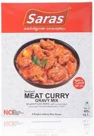 SARAS MEAT CURRY GRAVY 400gm