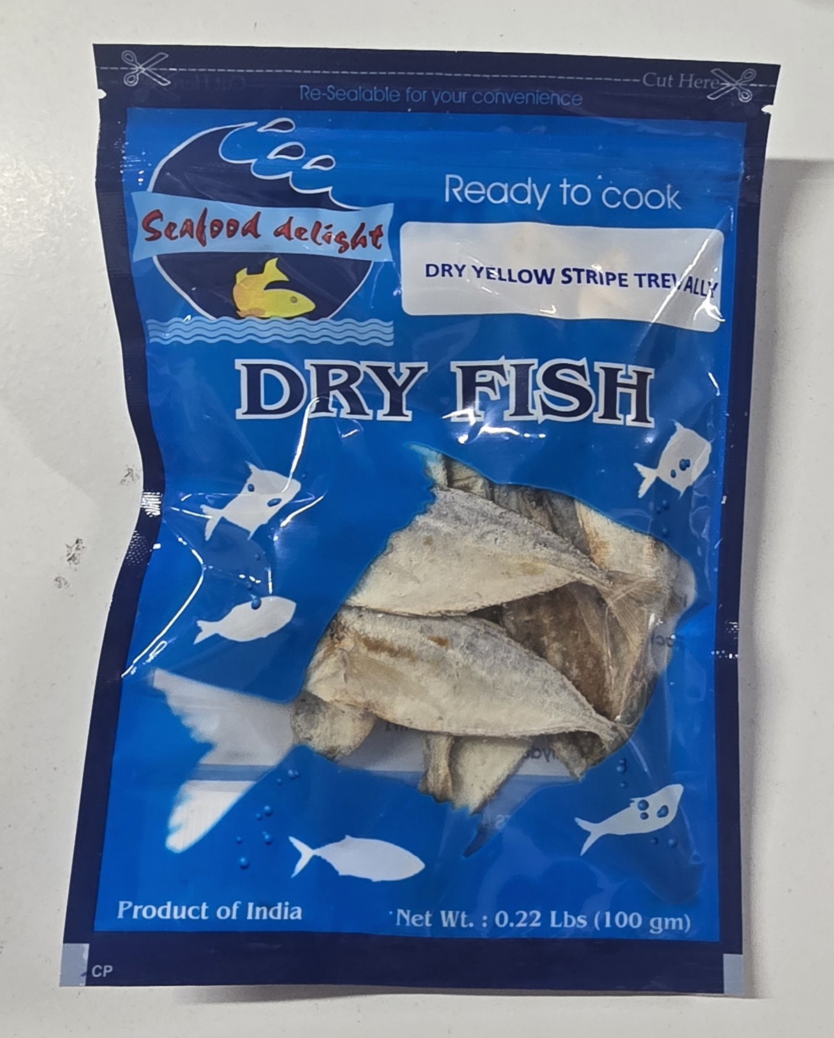 DRY YELLOW STRIPE TREVALLY