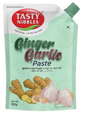 TN. Ginger Garlic Paste Pouch 100gm