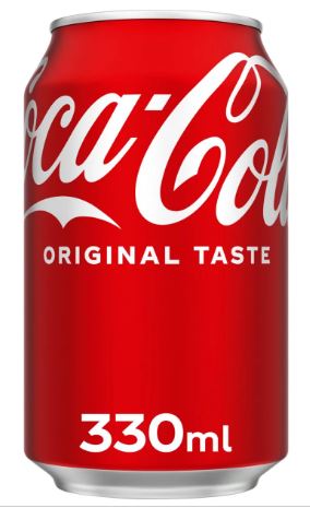 Cocacola Original Taste Can 330ml