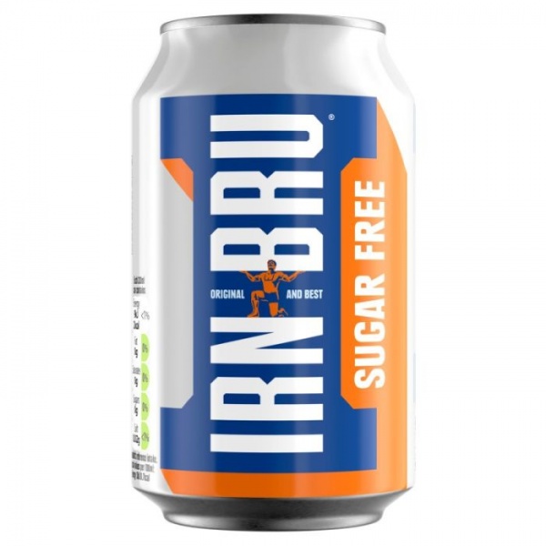 Irn Bru Sugar Free 330ml Can
