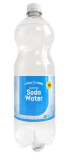 Local Living Soda Water 1L